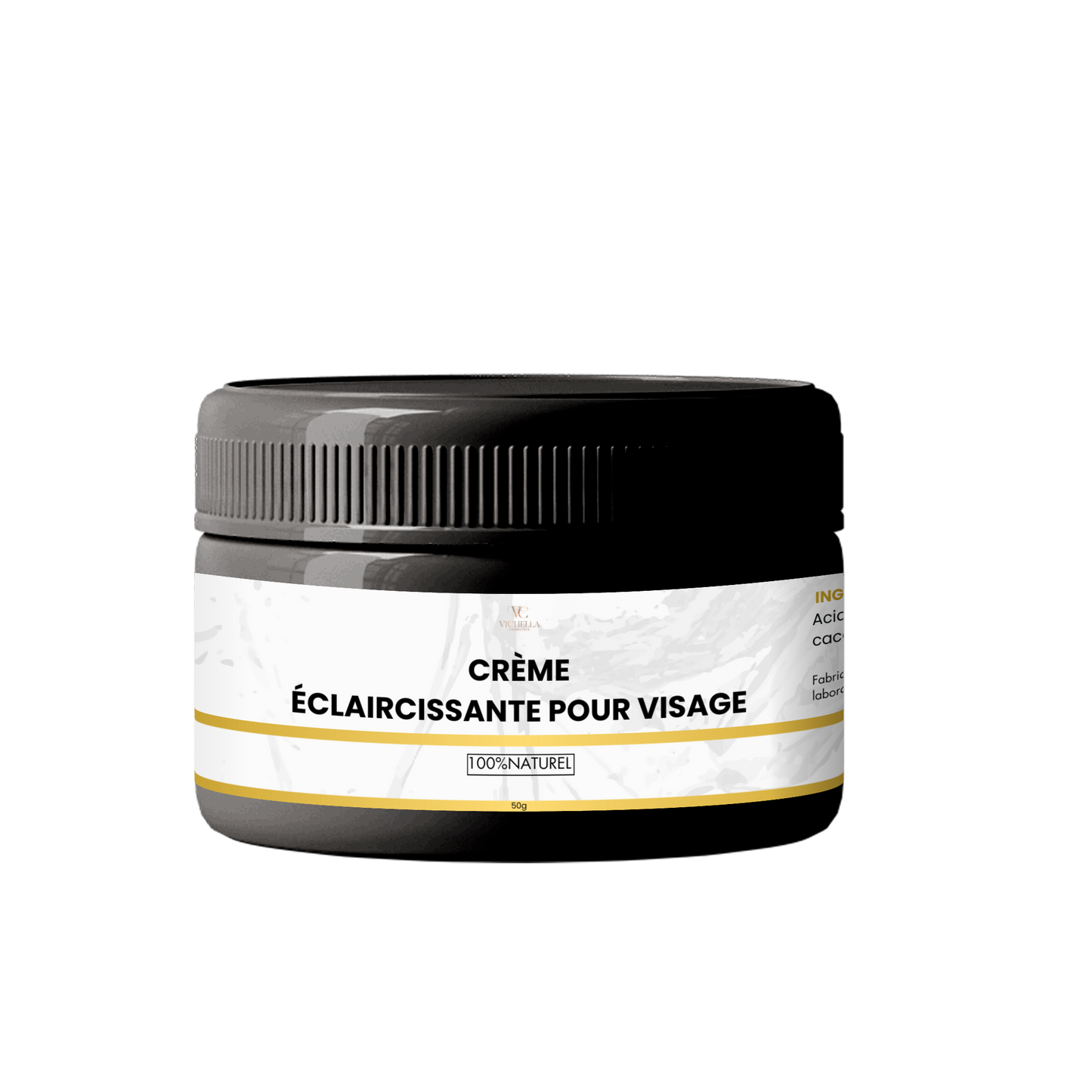 Crème HYDRATANTE & ÉCLAIRCISSANTE – Éclat & Uniformité