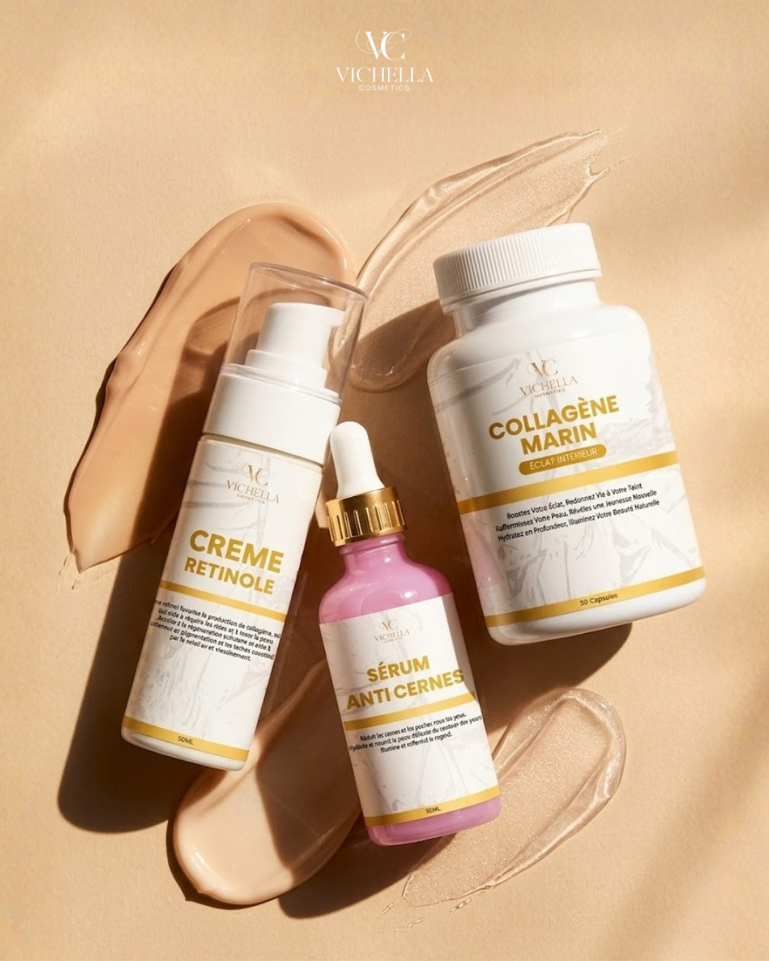 Pack Éclat Absolu "In & Out" – Collagène Marin & Rétinol (+ Sérum Anti-Cernes OFFERT)