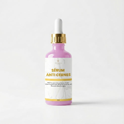 Sérum Anti-Cernes Rosé – Regard Frais & Défatigué